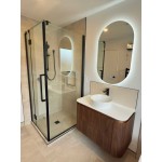 Wall Hung Vanity Grate Series 900mm Single Walnut